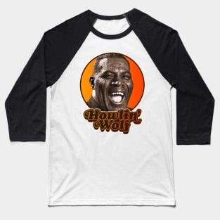 Retro Howlin' Wolf Tribute Baseball T-Shirt